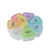 Portable Travel Vitamin Pill Box Cases Container Organizer Storage Tablet 7 Days 7 Grids Medicine Pills Fish Oils