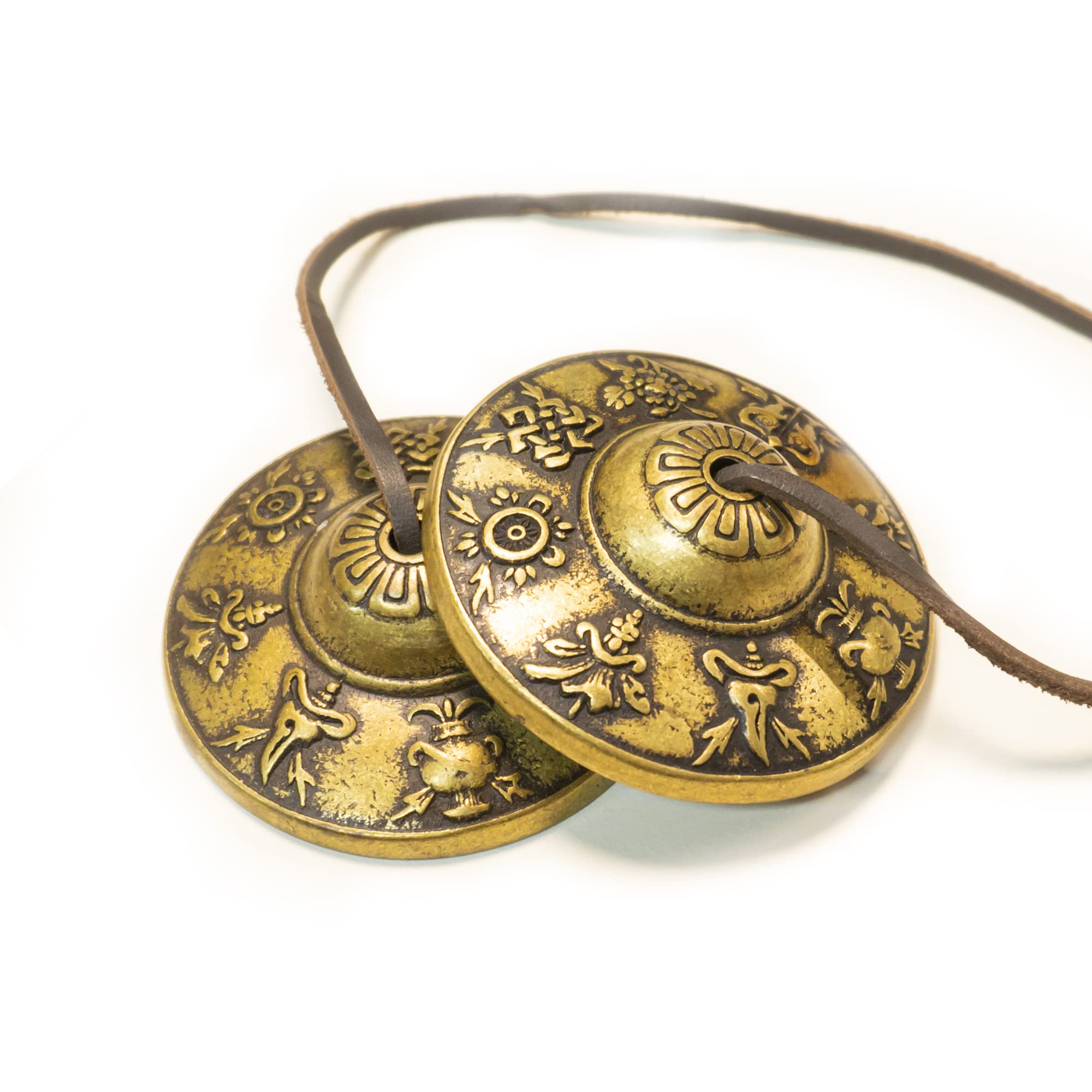 VIIN POPO Tibetan Tin Nepal Handmade Brass Advanced Tibetan Tin Sha Stress Sound Yoga Mindfulness Shovel, Cymbal — исцеление чакр, облегчение, пробуждение,
