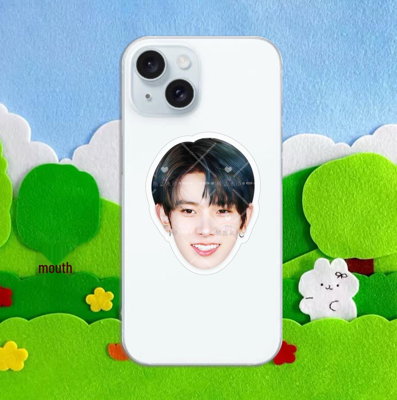 Lee Hee-seung Celebrity Acrylic Phone Grip Stand Avatar Logo Design