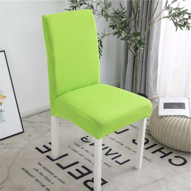 

Эластичный чехол на стул с геометрическим рисунком, эластичные чехлы из спандекса, чехлы на сиденья стула для столовой, банкета, отеля, ресторана, кухни Universal Size