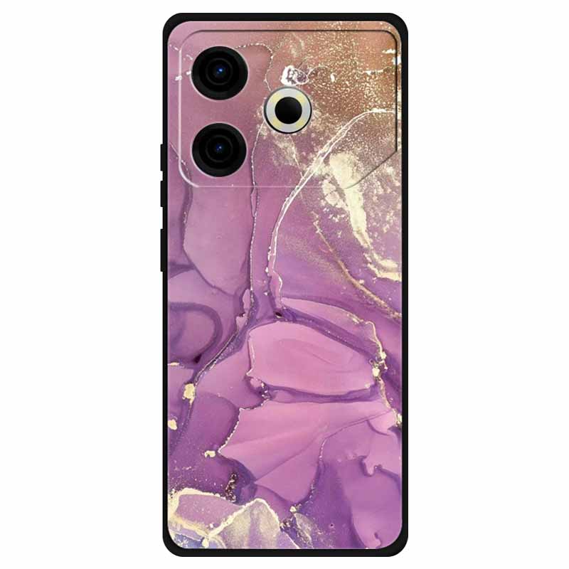 For Tecno Pova 6 Neo Case Silicone Soft Flower Space Fashion Cover For Tecno Phantom X2 Pro Cases Landscape Paint Covers Cute
