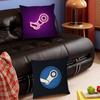 S-steam Logo Stitch Lucky Dragon Pillow Cover Sofa Cushion Cover Home Room Decoration Children Gift