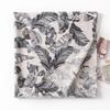 Ins Internet celebrity tropical leaf print long towel cotton and linen texture scarf travel vacation sunshade sunscreen large shawl