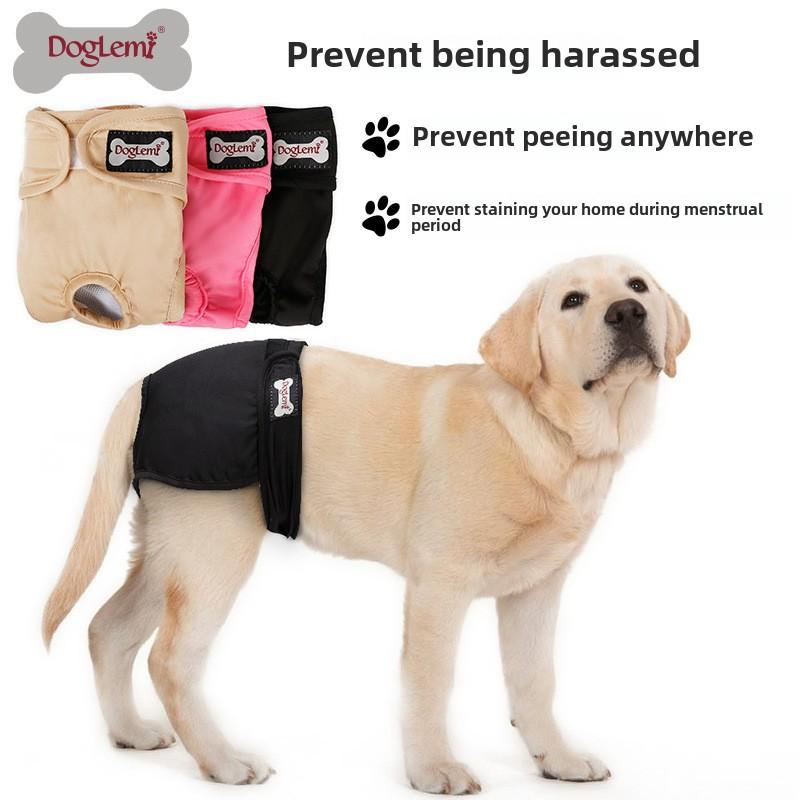 Pet Anti-molestation Estrus Panties Dog Hygiene Diaper Breathable Polyester Bitch Physiological Pants Pet Clothes