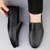Men Slip On Loafers Soft Upper Flexible Non Slip Sole For Office Walking Travel Business Daily Casual Comfortable Wear Lightweight