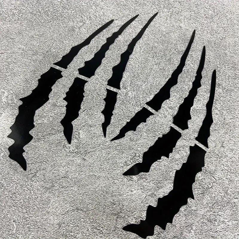 Monsterkralle Kratzstreifen Aufkleber - Wasserdichte DIY Klebeaufkleber für Helm Auto Motorrad Dekoration & Individualisierung