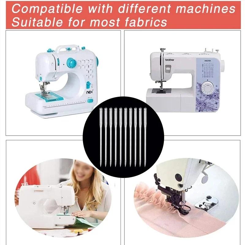 Universal Sewing Machine Needles, 20pcs, Suitable for Jeans, Regular Sharp Point, Ballpoint, for Home Sewing Machine Accessories