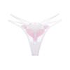 Erotic Panties Women Sexy Embroidery Thongs Transparent Hollow Girls Underwear Bikini Cute G-Strings