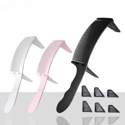 Nouveau Style professionnel barbier coupe de cheveux incurvé positionnement peigne réglable S Arc conception tondeuse à cheveux peigne coiffeur outils