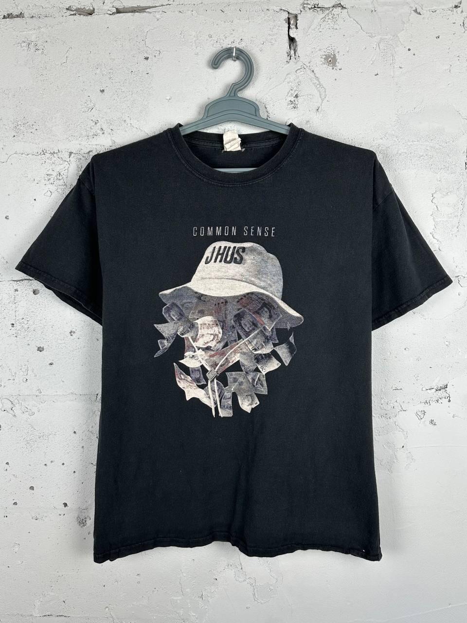 2017 Tour J Hus Common Sense Vintage UK Rap T Shirt Unisex T-Shirt XL