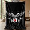 Besiktas JK Theme blanket Soft Flannel Blanket Plush Throw Blanket Cozy Sofa Bed Blanket for Home Decor
