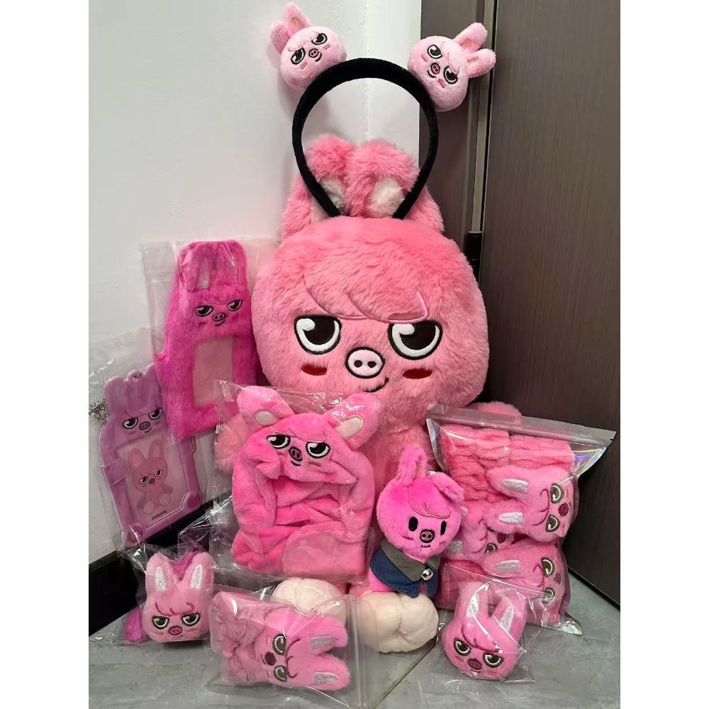 50cm Kpop Skzoo Plush Toy Wolfchan Kawaii Cartoon Stuffed Animal Plushie Doll Large Size Kids Babies Sleeping Pillow Gift 2025