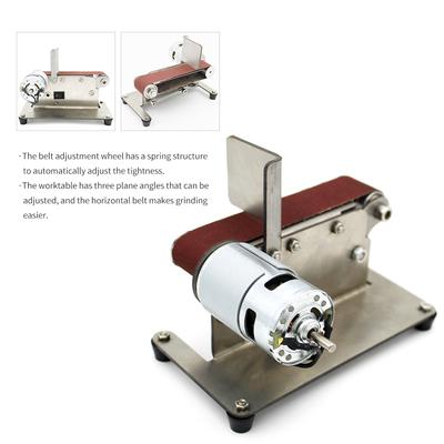 Horizontal Belt Sander Mini Electric Belt Grinding Sander Multifunctional
