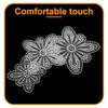 15 Pcs Petal Shaped Plastic Mesh Canvas Sheets Grid Cross Patterns Craft Kit Diy Plastic Canvas Panels Butterfly Netting