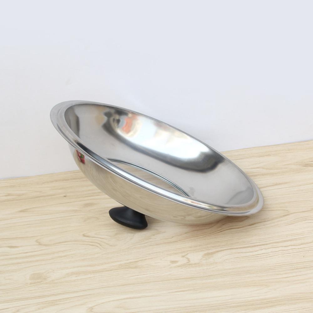 Verdickter Koch-Wok-Pfannendeckel Sichtbarer Küchen-Lebensmitteldeckel Langlebiger Runder Topfdeckel Hausmannskost