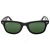 Ray Ban Original Wayfarer Classic Grüne Unisex-Sonnenbrille Rb2140 901 50