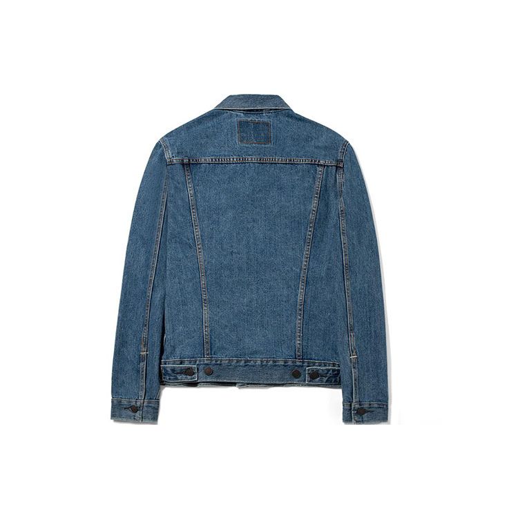 Levis Cotton Denim Jacket Unisex Outerwear Blue 72334-0130