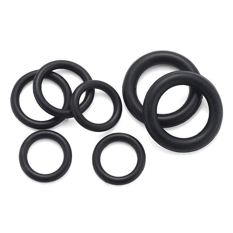 Silicone, Nitrile & Fluororubber O-Ring: Waterproof, Oil & Wear Resistant, High/Low Temp Resistant.