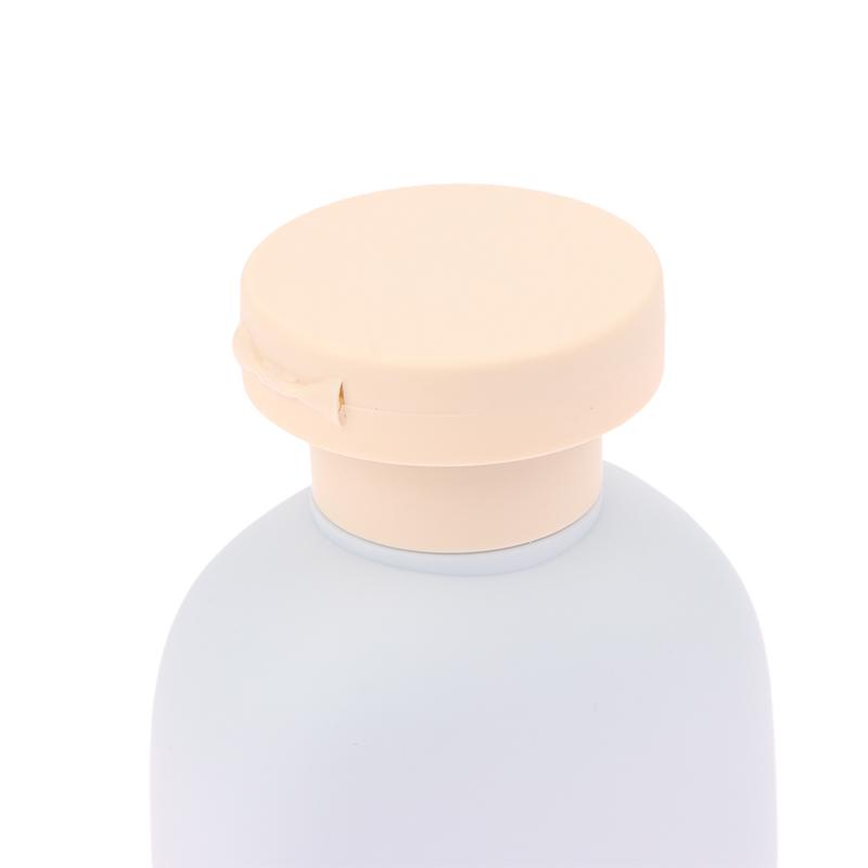 2/4 Pezzi Bottiglie Squeeze Vuote da 100ml con Tappo Flip Ricaricabili in Plastica da Viaggio Ricaricabili Per Lozione Shampoo Balsamo