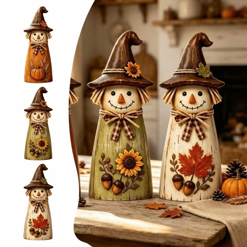 Vintage Style Fall Decor Set Tabletop Witch Table Decorations  Autumn Decoration