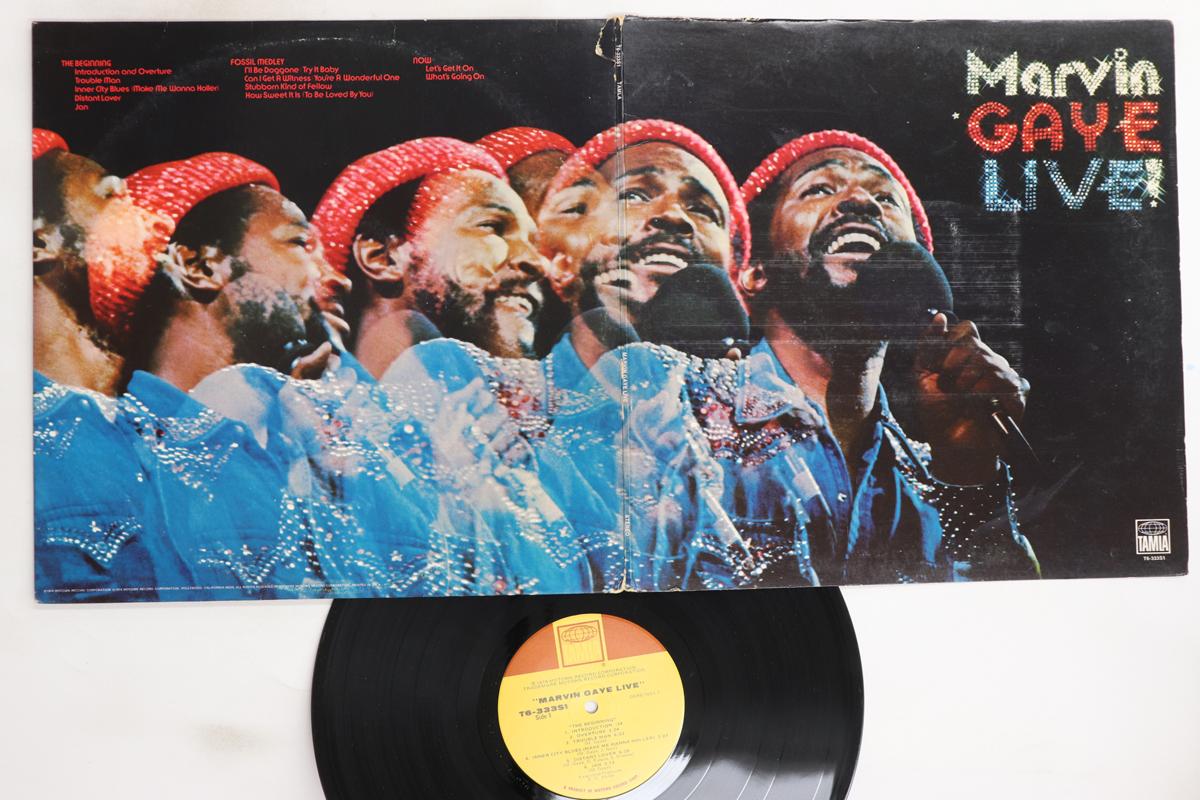 

LP Record MARVIN GAYE - Marvin Gaye Live! T6333S1 TAMLA US Soul/Funk Used