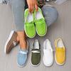 Comfortable Women Casual Shoes Lightweigh Ladies Canvas Shoes for Men Women Slip-On Fashion Flat Loafers Shoes Zapatos De Mujer