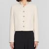 She Z Miss Round Wool Blend Tweed Jacket Swwjkp11700 Cr