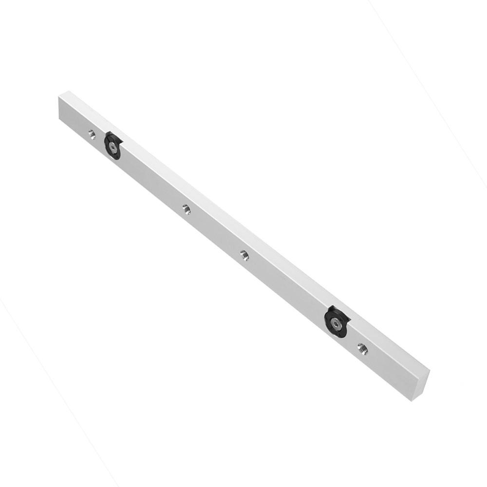 Silver Table Saw Gauge Rod Universal Miter Bar Rail Durable Miter Bar Slider  For Fixtures