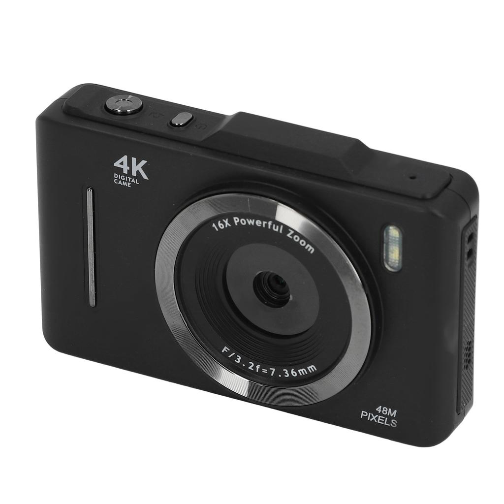 4K Digital Camera 48MP 2.8 Inch   HD Screen 16X Digital Zoom Auto  Portable   Video Camera for Travel  