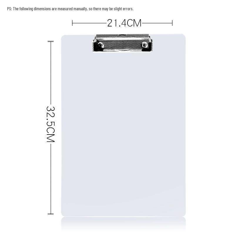 A4 Plastic Clipboard and Document Holder Set - A5 Writing Board, A6 Receipt Order Pad 