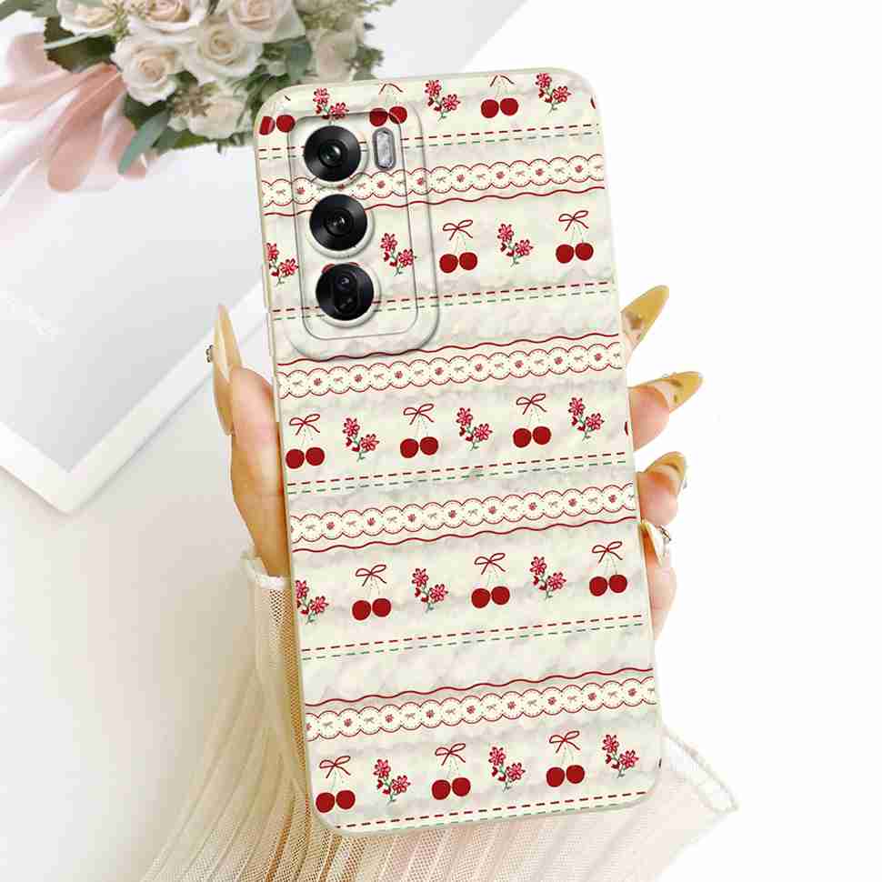 For Oppo Reno12 Pro 5G Case CPH2629 New Fashion Painted Cover Soft Phone Case For Oppo Reno 12 Reno12 Pro Back Cover Coque