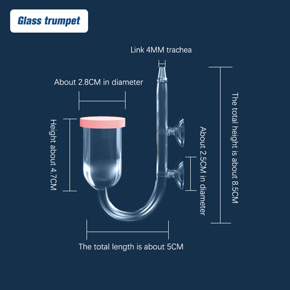 Aquarium Luftpumpe Stumm Sauerstoff-steigernden Kopf Fisch Tank Belüftung Refiner Sauerstoff Diffusor Air Stone Supplies