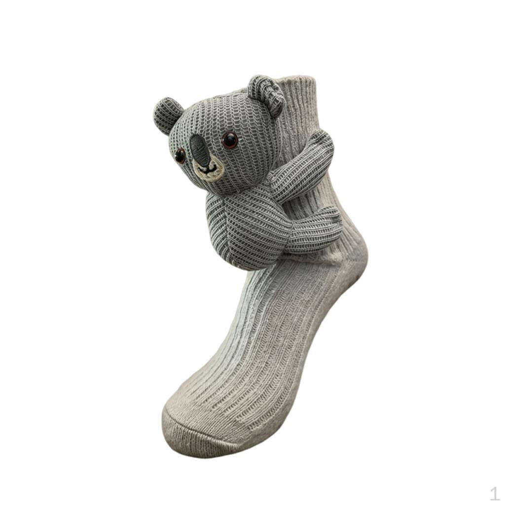 

Animal Socks Collection Comfortable Warm Winter Cute Animals Hug Sock koala