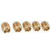 5 Pcs Beer Tap Handle Beer Tap Handles Manual Install Nuts for 3/8in‑16 UNC External Thread