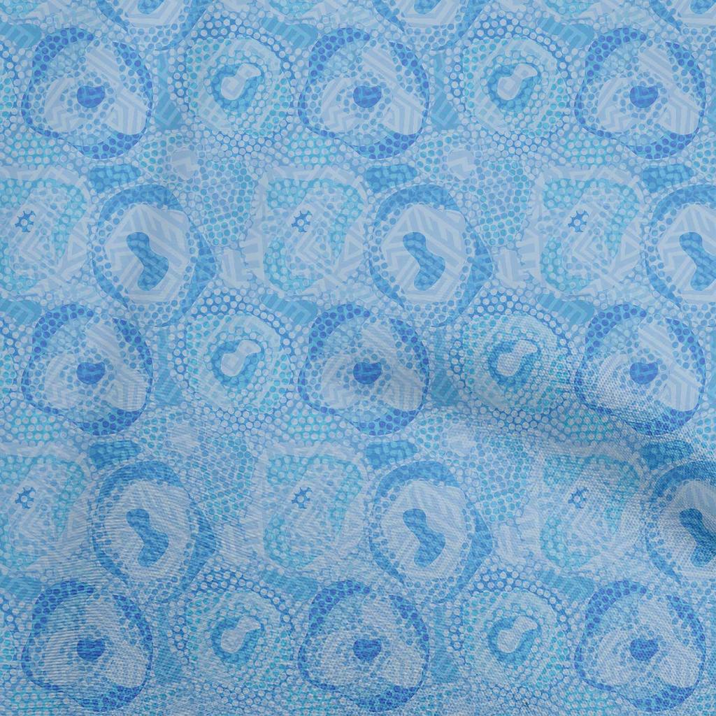 oneOone Cotton Flex Light Brown Fabric Abstracts Diy Clothing Quilting Fabric Print Fabric By Yard 40 Inch