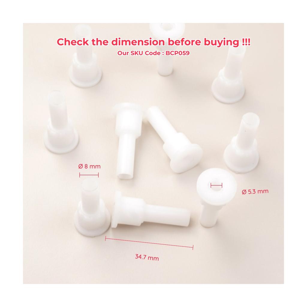 BROSS Auto Parts BCP059 10 Pieces Cable End Rope Dowel for Window Regulator Winder Mechanism Type BCP059 Fast Handling