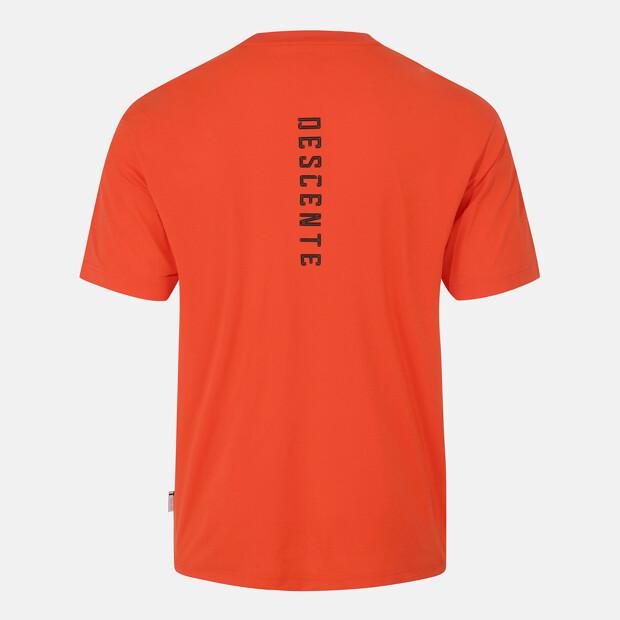 Descente Training Toughlite Oversized Short Sleeve T-Shirt Orange Sr121Tts14