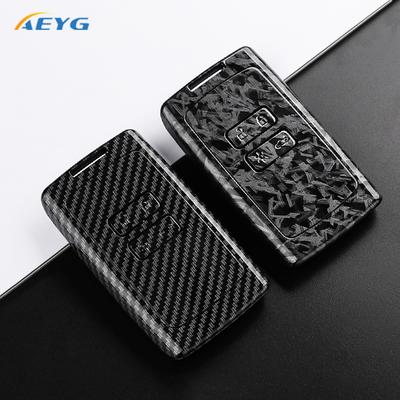 Abs Carbon Fiber Car Key Case Cover For Renault Koleos Captur Megane Clio Scenic Talisman Arkana For Dacia Sandero Card Fob
