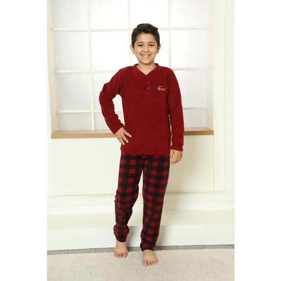 

Akbeniz WelSoft Флисовый Детский Пижамный Комплект 20250B