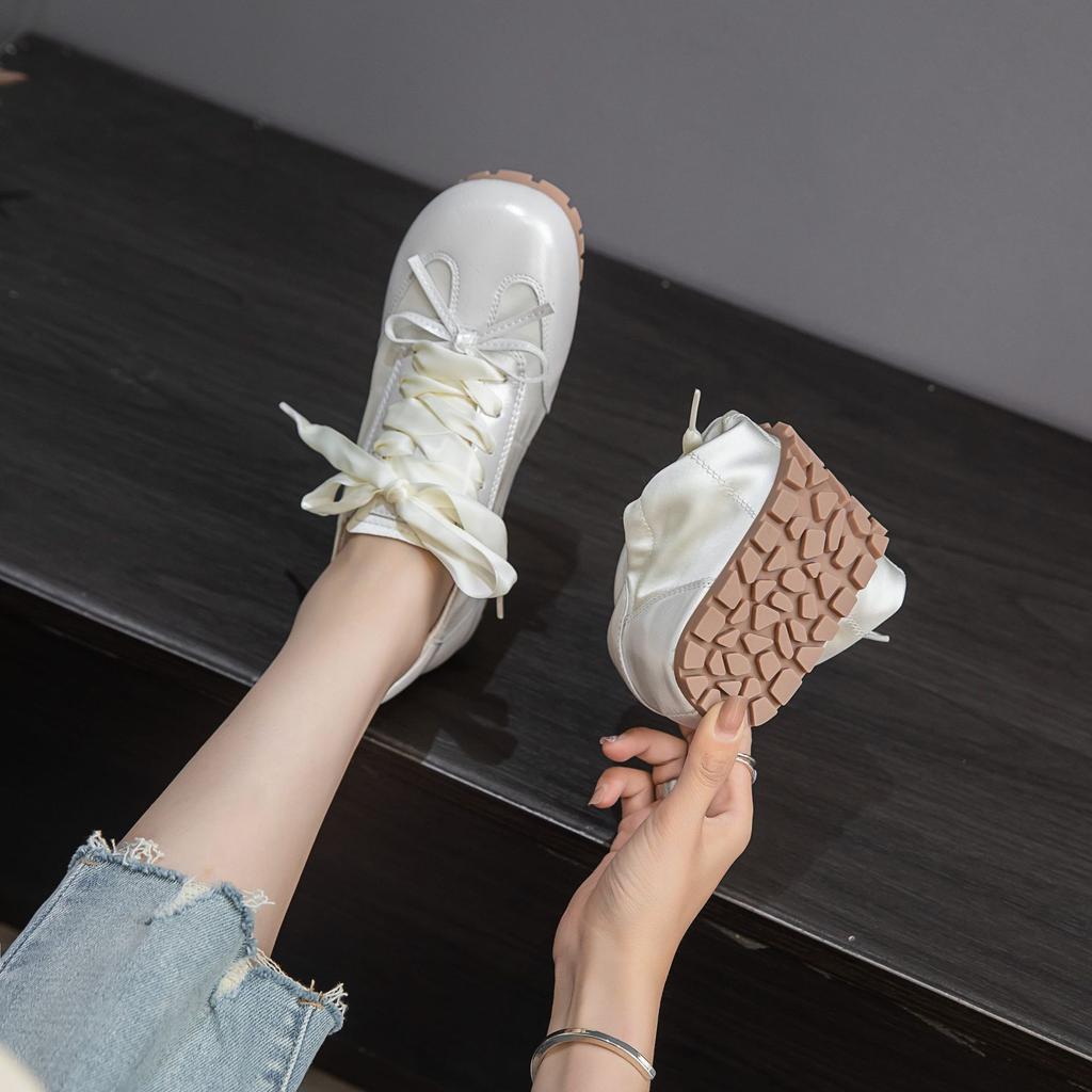 Women Silver Ballet Shoes Spring Autumn Elegant Buckle Square Toe Flats Spring Autumn Party Slip On Loafers Zapatos Planos Mujer