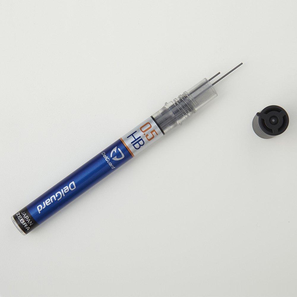 Zebra Mechanical Pencil Lead Delguard Replacement Lead B 10pcs 0.5 B-P-LD10-B