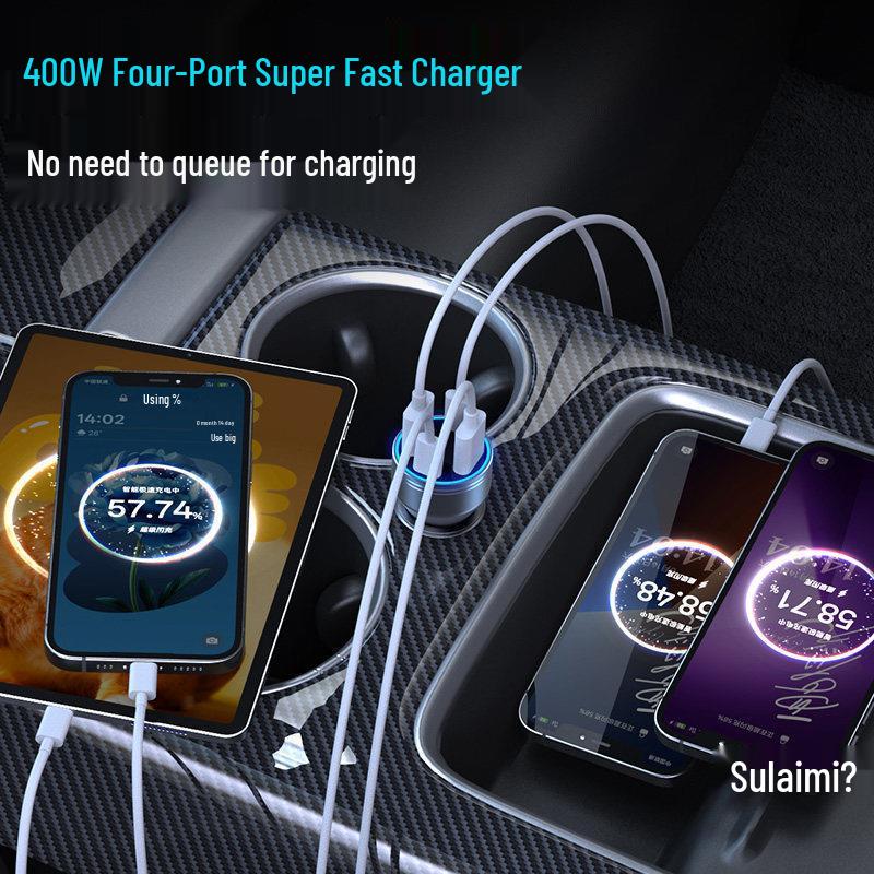 Venucia Car Charger D60/T70/T90/D50/T60/EV Fast Charging Converter for Cigarette Lighter