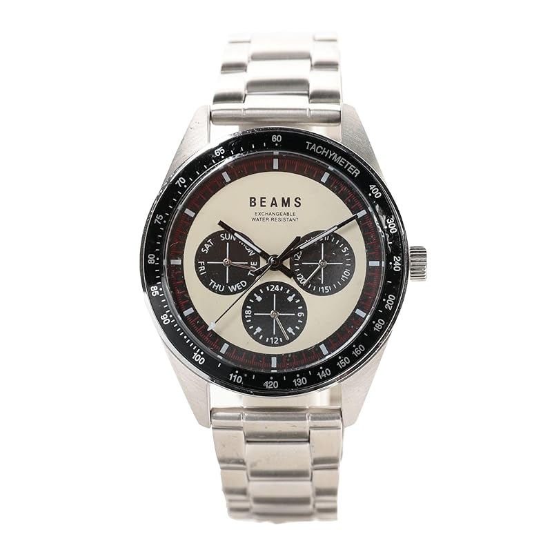 

[Beams] watch assembly watch men s WHITE FREE 11480761707