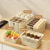 1Pcsmiscellaneous Storage Box, Toy Storage Basket, Household Plastic Storage Box, Kitchen Cabinet, Desktop Storage Box