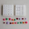 Silicone Crafting Mold Geometric Shape Handmade Beads Supplies Silicone Texture Suitable for Craft and Studio Projects