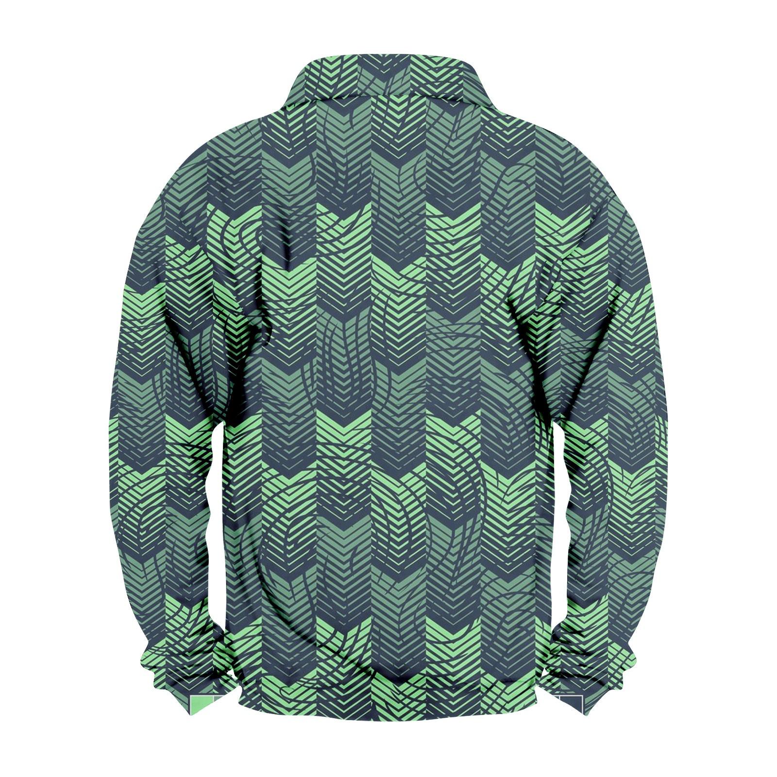 Весенне-осенняя мужская толстовка с воротником-стойкой на открытом воздухе — фото 4