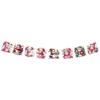 Christmas Year New Party Reindeer Banner Ribbon Holiday Decoration Supplies