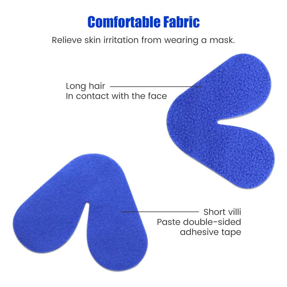 10-30 BUC Paduri Nazale pentru Mască CPAP Pad Nazal Universal Pad pentru Confort Apnee în Somn Pad Anti Riduri Pad Ventilator Bandă Nazală Accesoriu