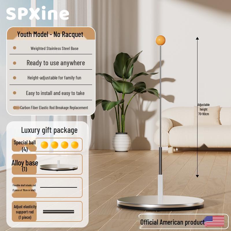 Children s Indoor Table Tennis Rebound Trainer for Solo Practice