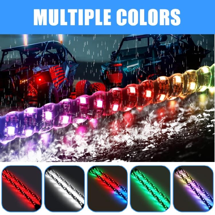 Festival LED Flagpole Lights Double LED Flagpole Lights Waterproof LED Flagpole Lights set for event & Businesses